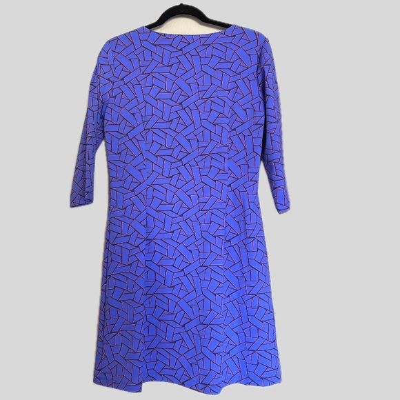 Mahi Gold Large dress purple blue rectangle diamonds pink woman’s - Picture 2 of 3